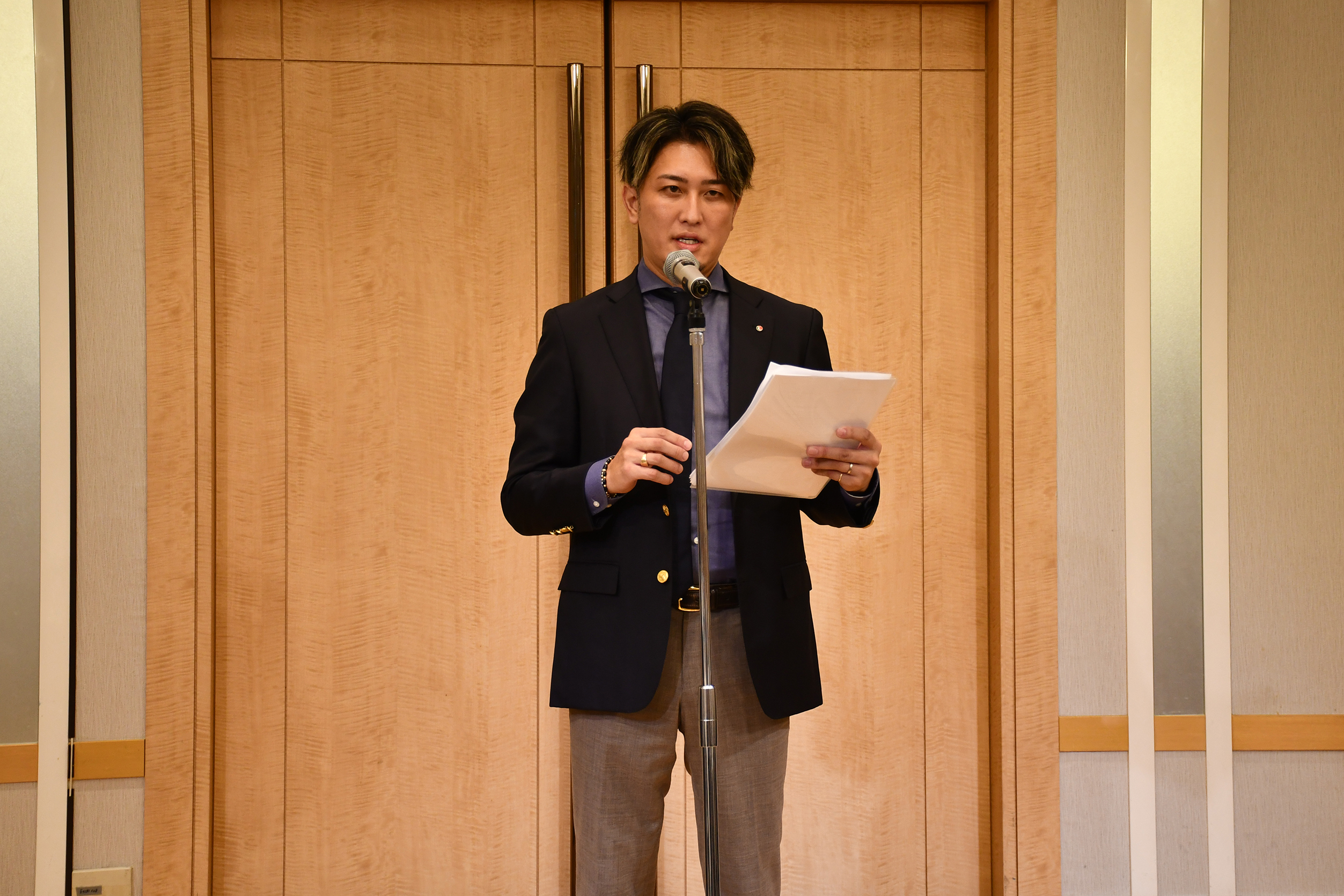 小野桂太郎 青年部会長