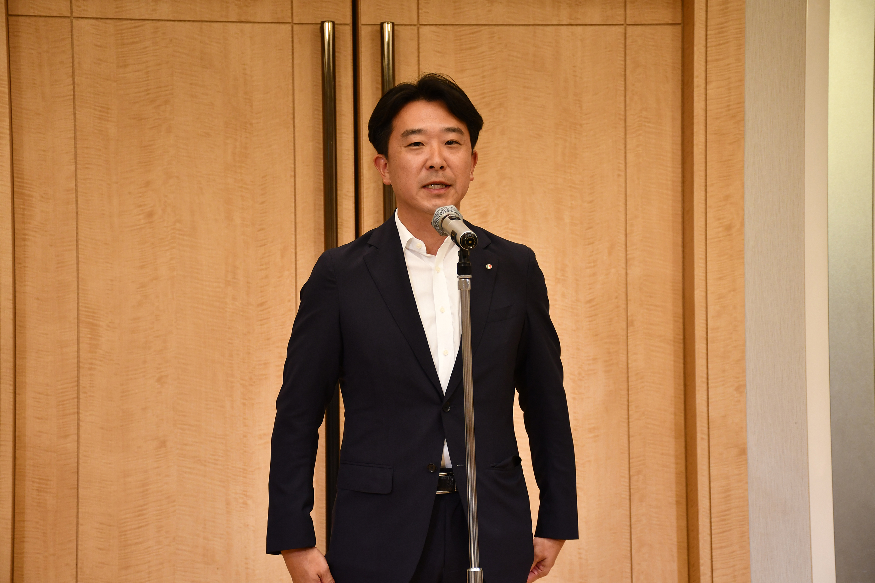 松原正賢 情報委員長