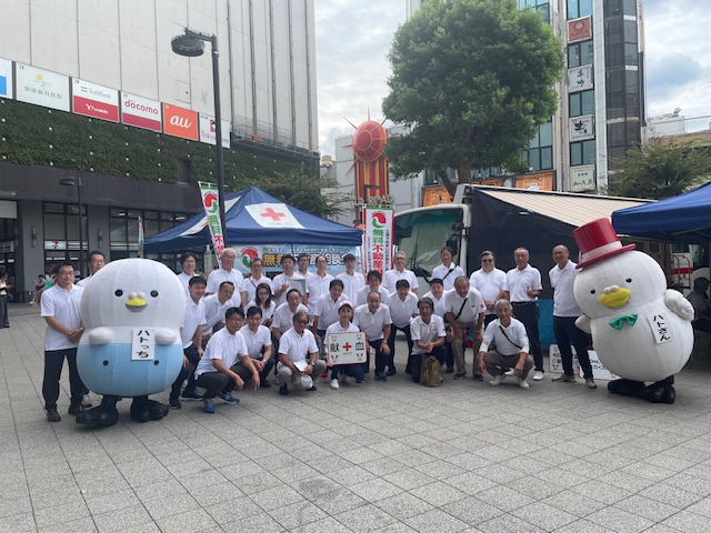 ハトさん・ハトっちも応援に駆け付けました